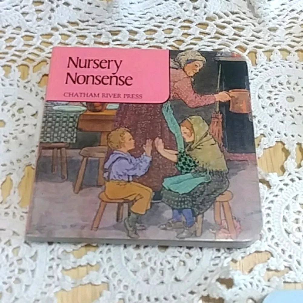 Vintage Mini Board Books for children, bundle of 3